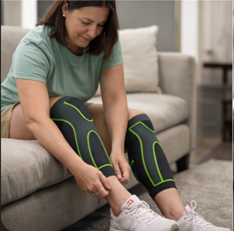 Warm Compression Leg & Knee Sleeves for Recovery